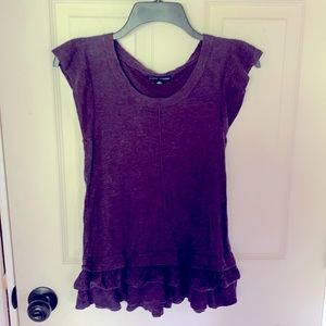 $5/25 Banana Republic heathered purple knit top